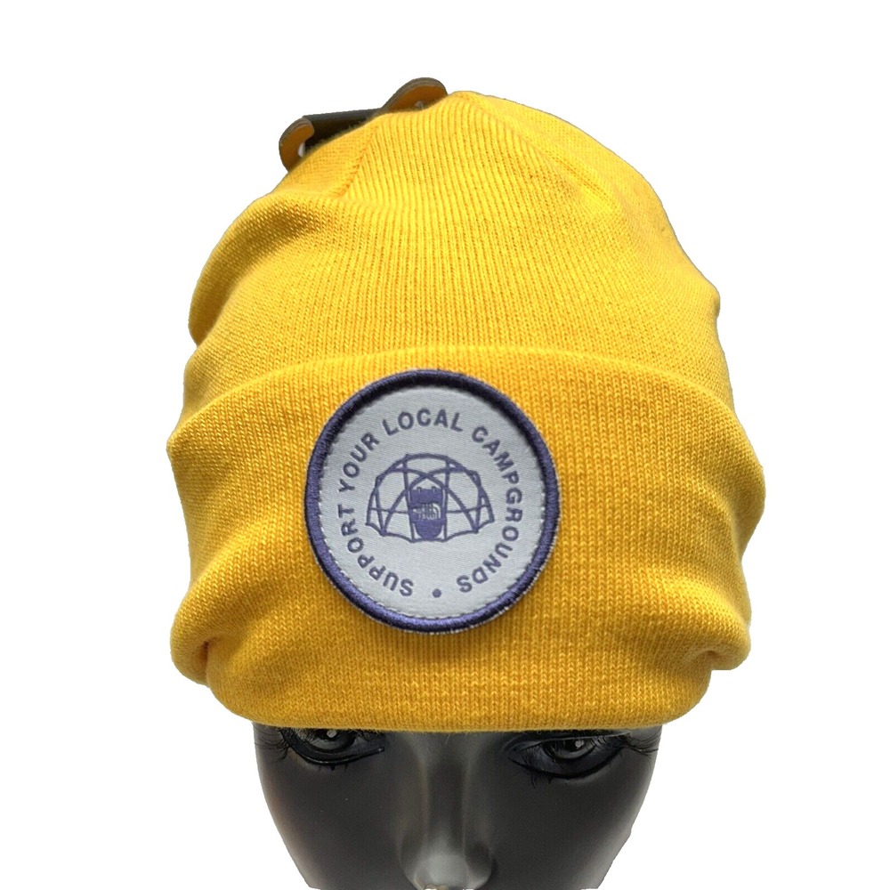 The North Face Support your local campgrounds One Size Beanie Hat (C6)